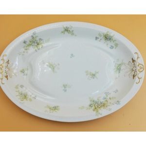 Antique Haviland & Co, limoges France Schleiger Pattern 52A 14" Platter